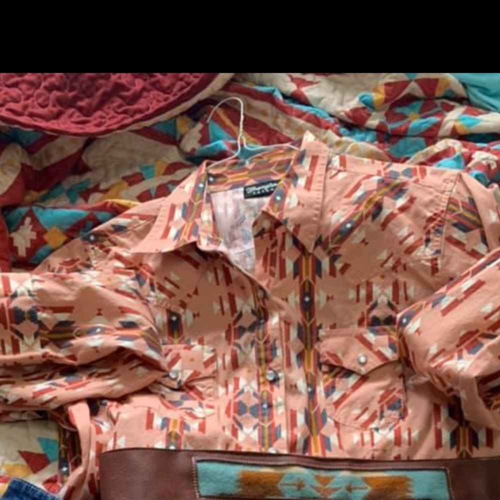 Wrangler rodeo shirt